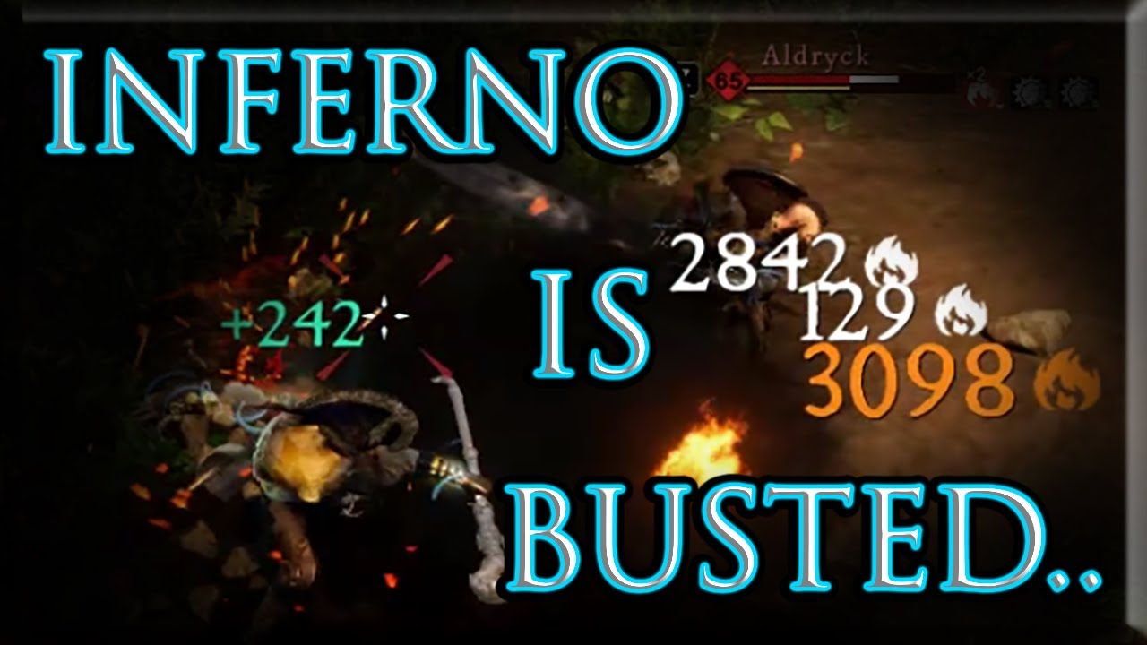 Inferno Hits ****ing HARD Now.. 🔥 New World PvP - Rapier / Fire Staff Build Gameplay - Season 4