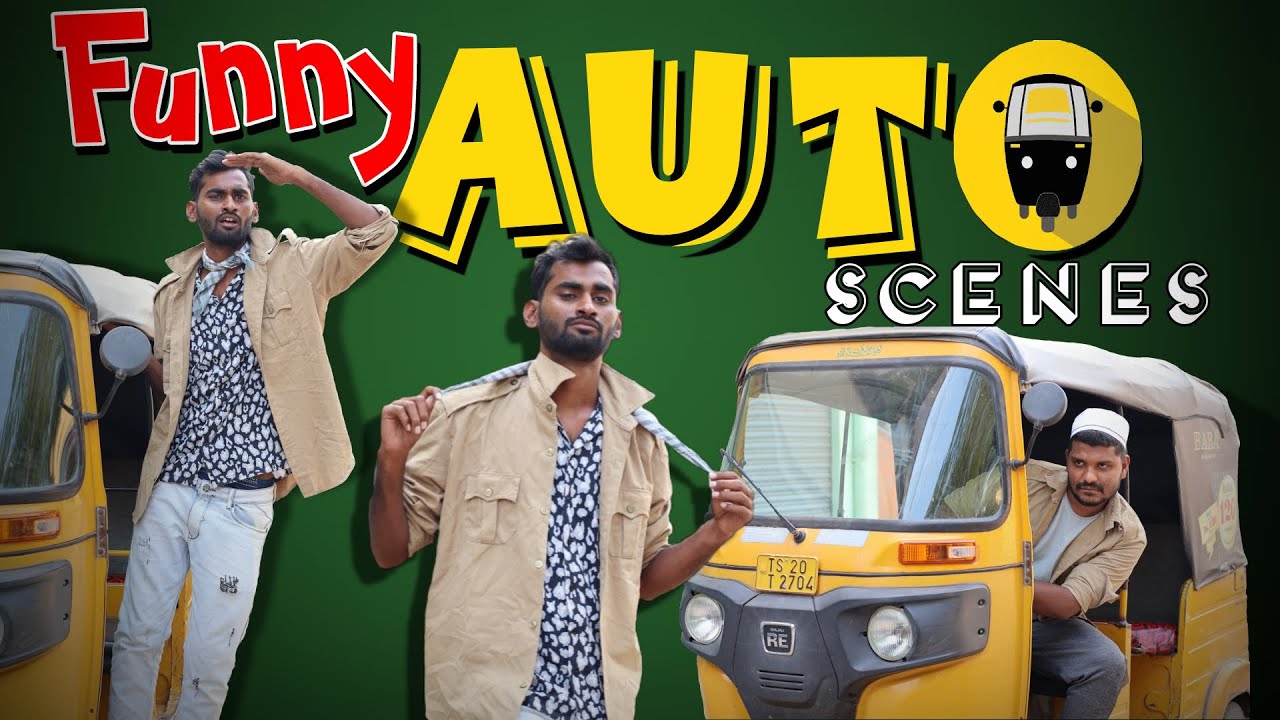 Funny Auto Scenes || Hyderabadi Comedy Video || Epic Vlogger