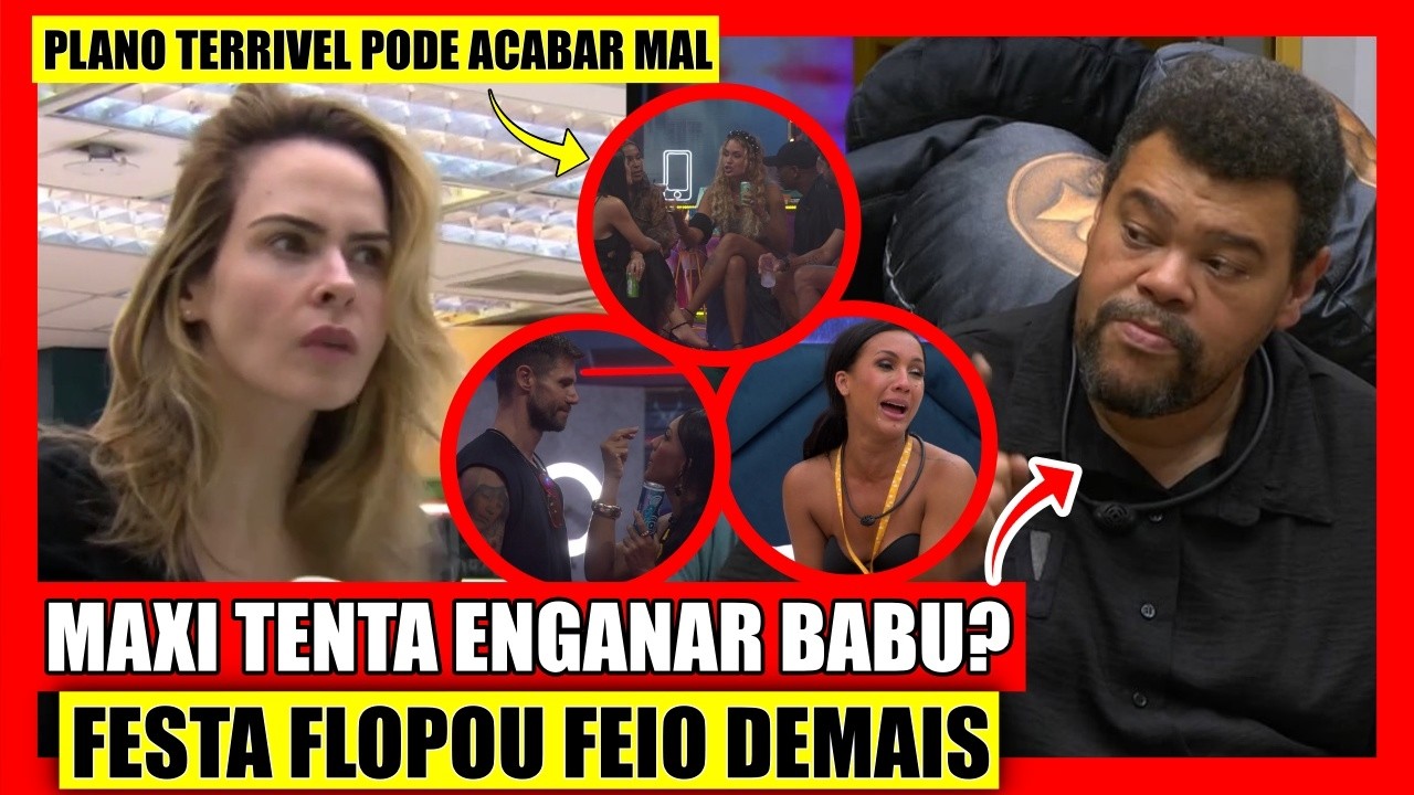 🔥FESTA TERMINA DA PIOR FORMA! ANA PAULA PLANEJA VING4NÇA, TRINDADE TRAÇA PLANO TERRÍVEL CONTRA ANA