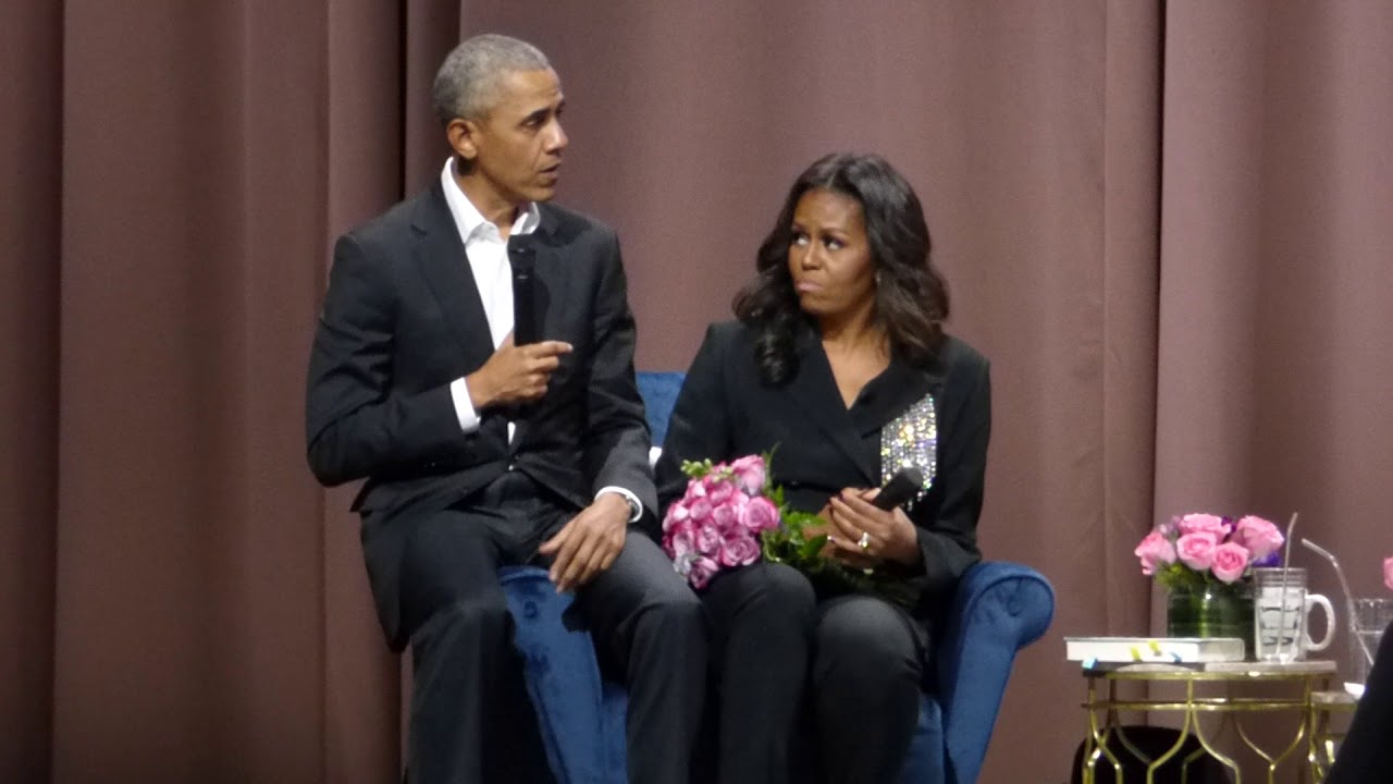 2/2 Barack Obama Talks About First Meeting Michelle! @ Capital One Arena, Washington, DC 11/17/18