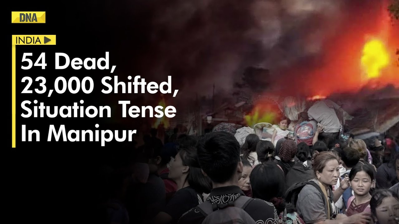 Manipur Violence: Over 50 dead, 23,000 civilians rescued, formation of peace committee announced