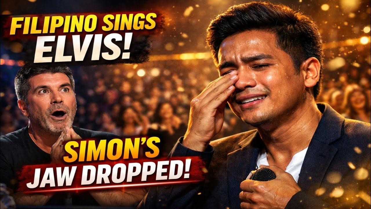 When a Filipino Starts Singing Elvis… Even Simon Cowell Couldn’t Believe It | Emotional AGT Moment