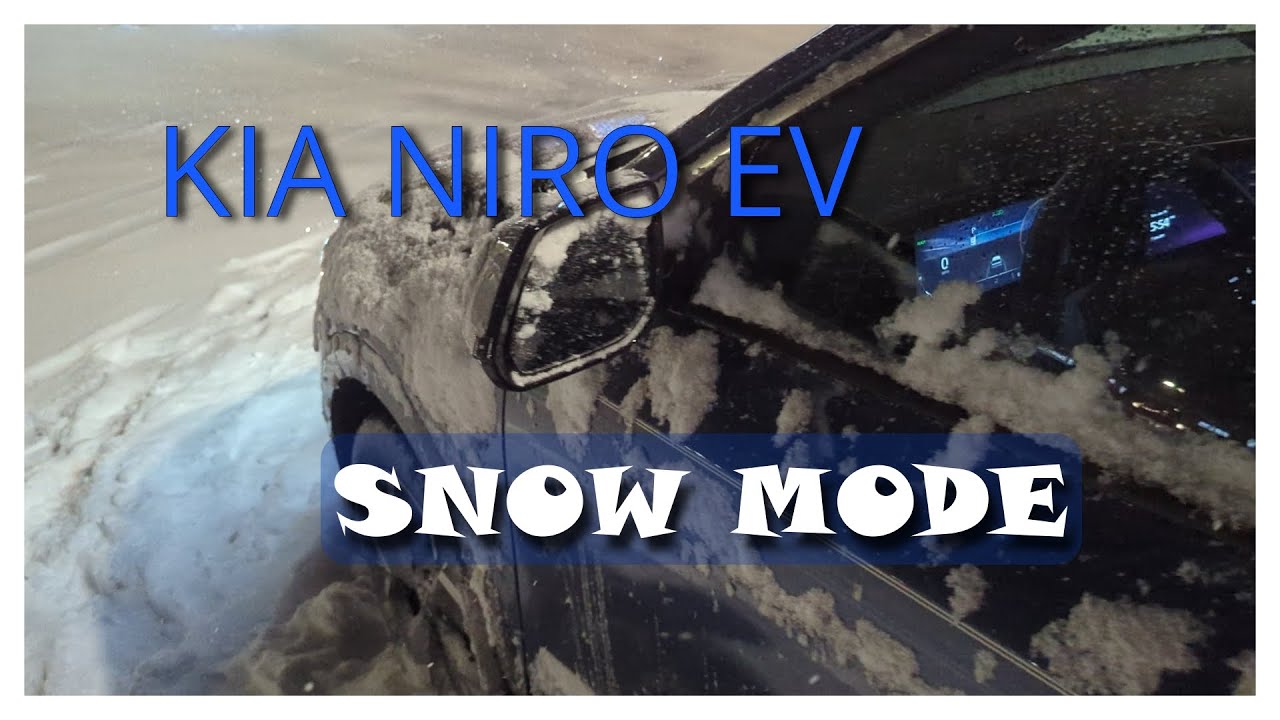 Как Kia Niro ведёт себя во время снежной бури?
