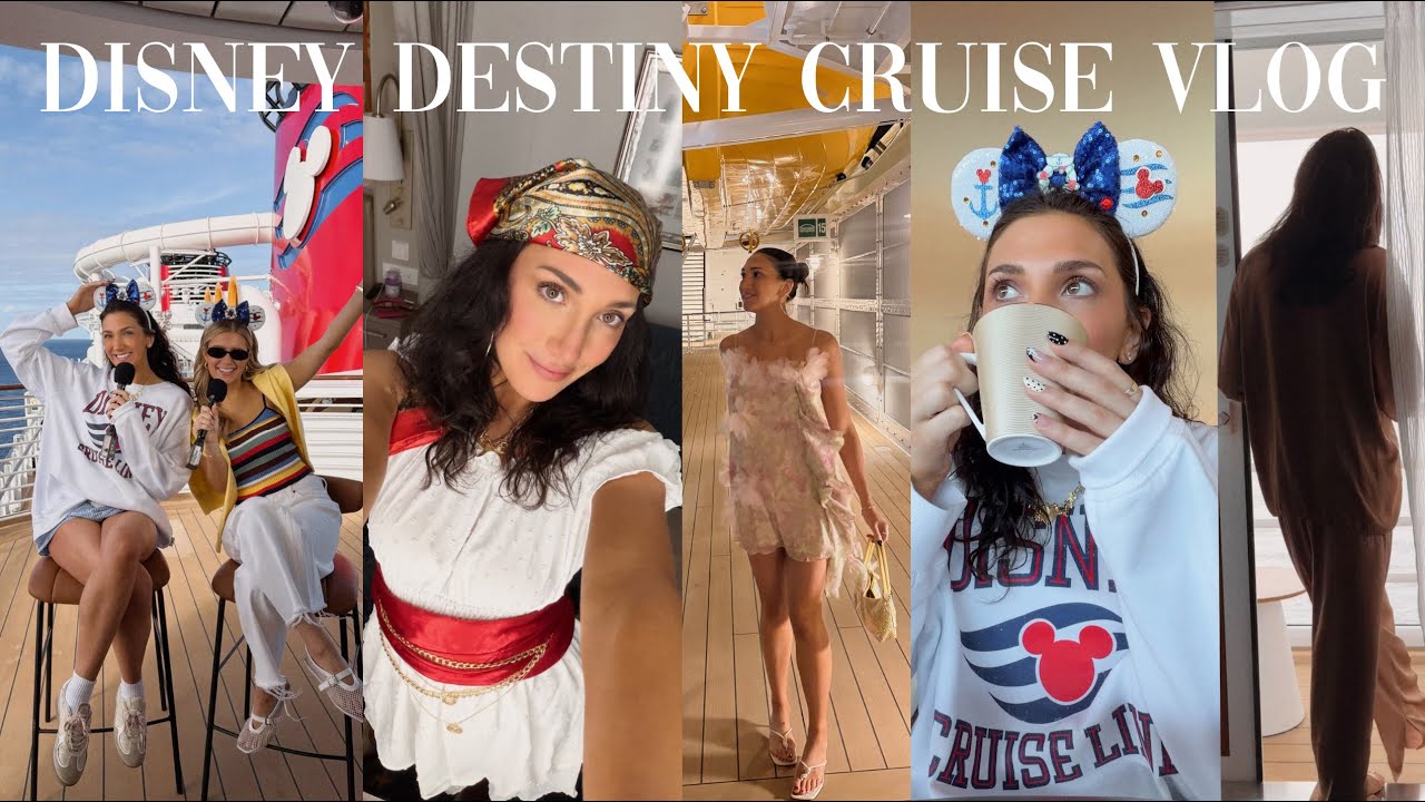 НЕДЕЛЯ ИЗ МОЕЙ ЖИЗНИ в круизе Disney!!! *новый* видеоблог о круизе Disney Destiny 🚢✨🏰🐭🎢🍦