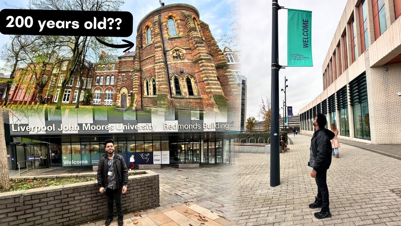 My '200 YEARS Old' University Tour | Liverpool John Moores University 🇬🇧