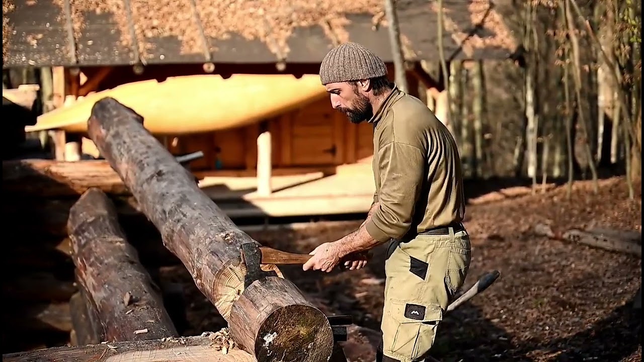 Building Log Cabin/ part 3 / Прављење брвнаре сам / 3. део /