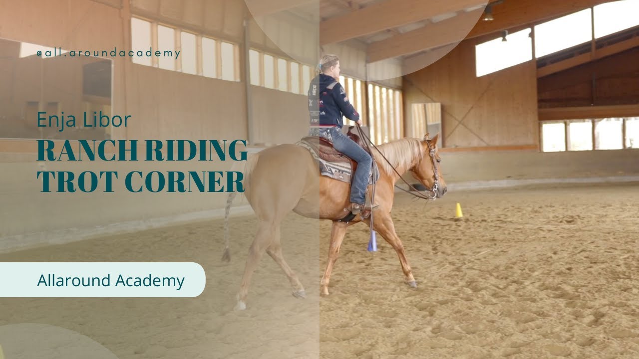 Ranch Riding: Trot Corner mit Enja Libor