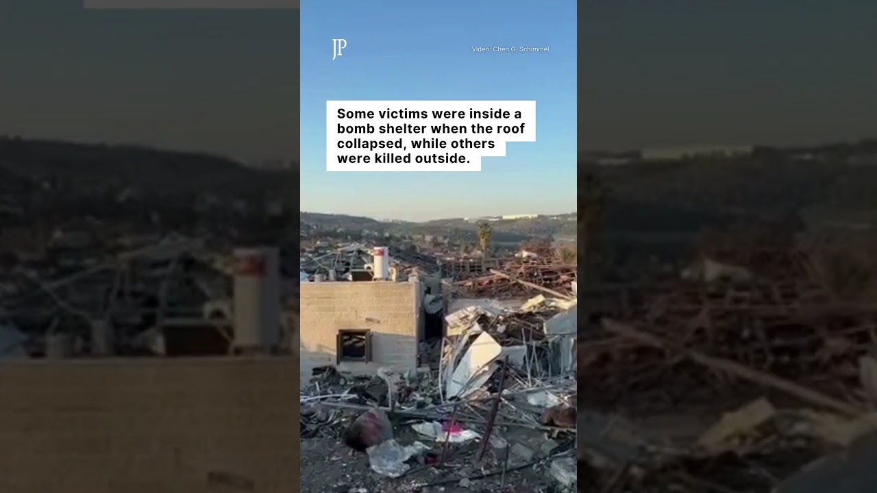Iran missile strike kills nine in Beit Shemesh building