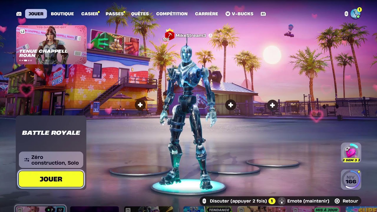 C'est partie sur Fortnite 20 minutes du live