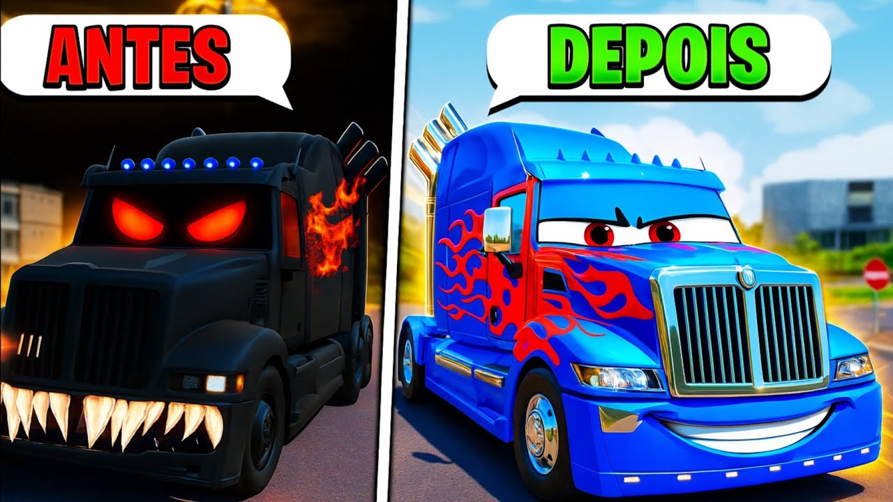 CIREI UM CAMINHÃO FALANTE DO BEM GTA 5 