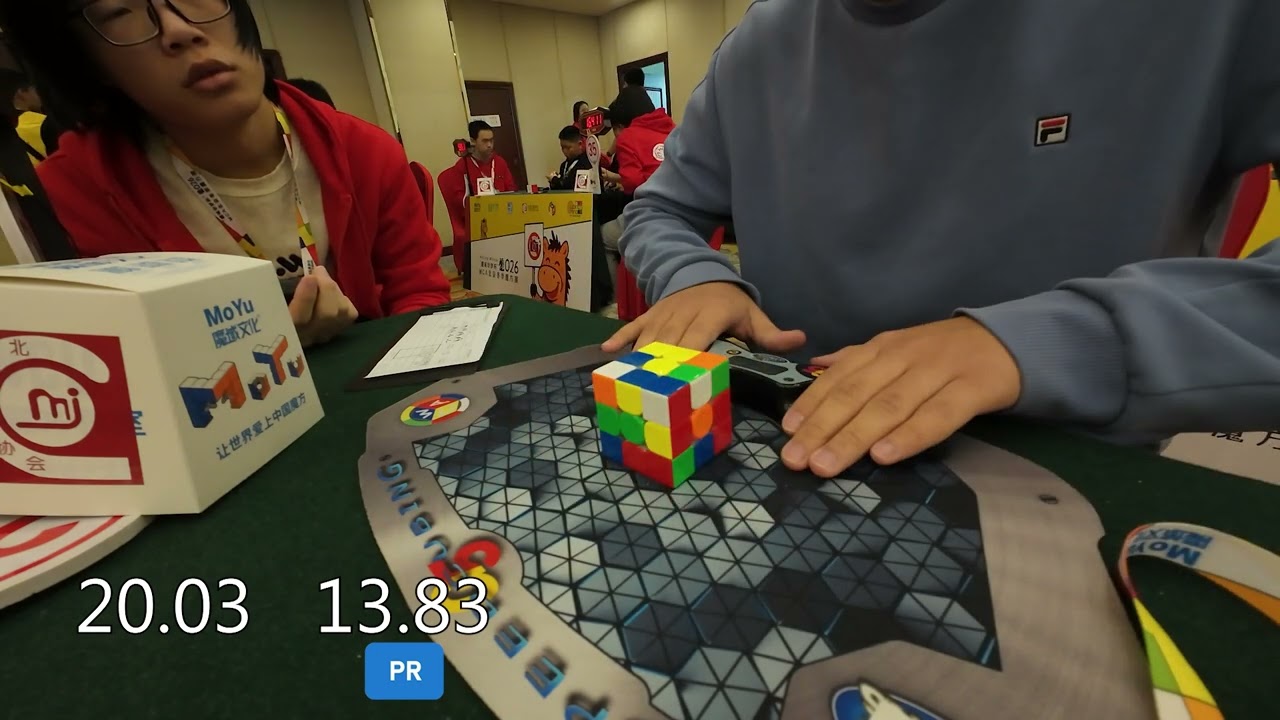 [PR] 3x3 Single & Average Double Record!!