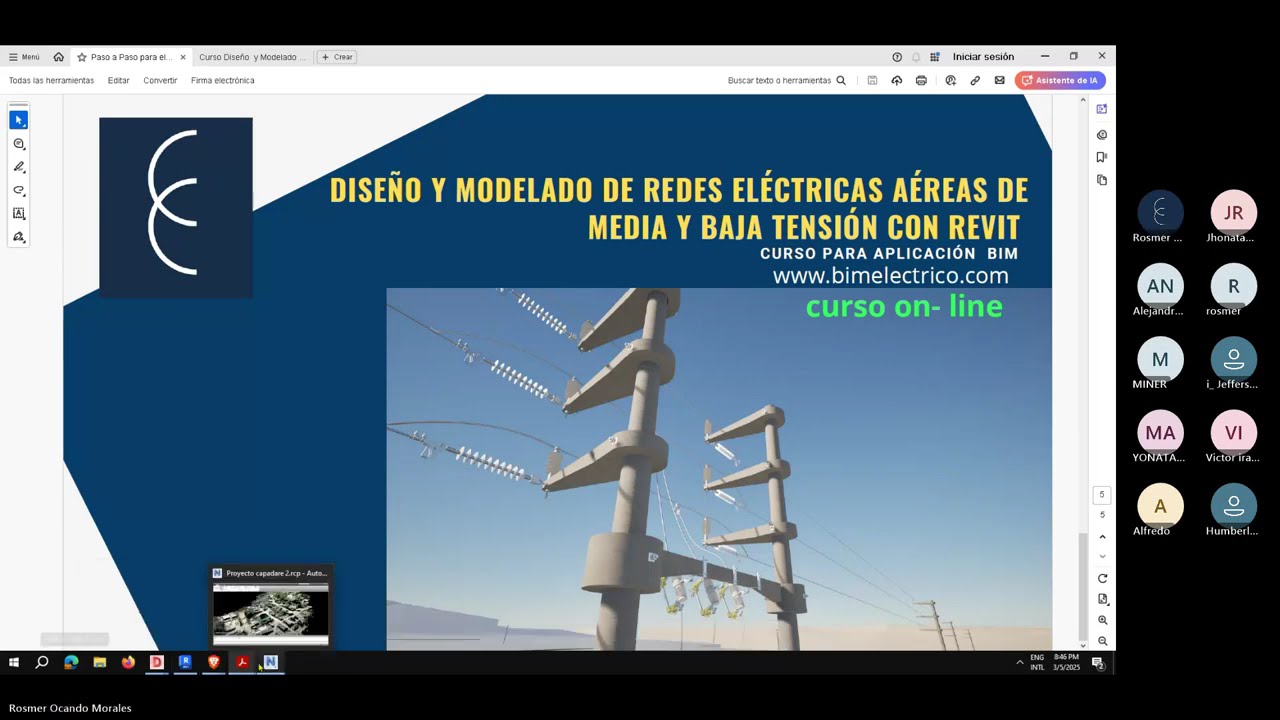 Clase N 2 Paso a Paso para el Diseño y Modelado de las Redes Electricas Aereas on REVIT