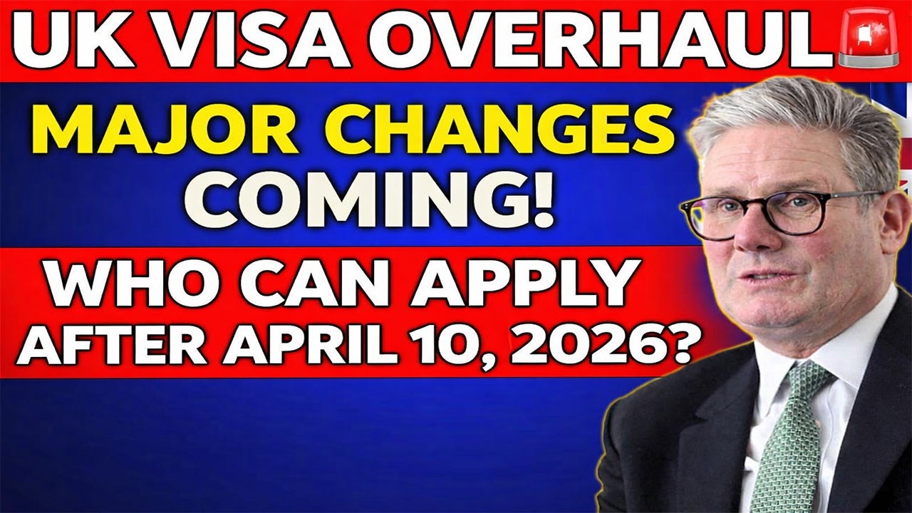 UK Visa System Overhaul 🚨  Who Can Apply After April 10, 2026