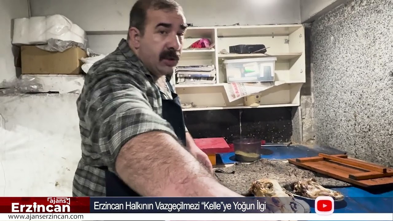 Erzincan Halkının Vazgeçilmezi “Kelle”ye Yoğun İlgi