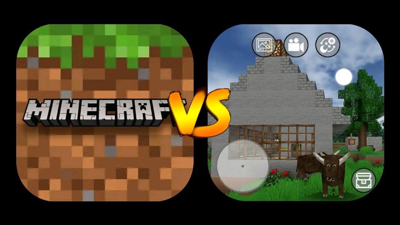 Minecraft PE VS Mini Block Craft (Game Comparison)