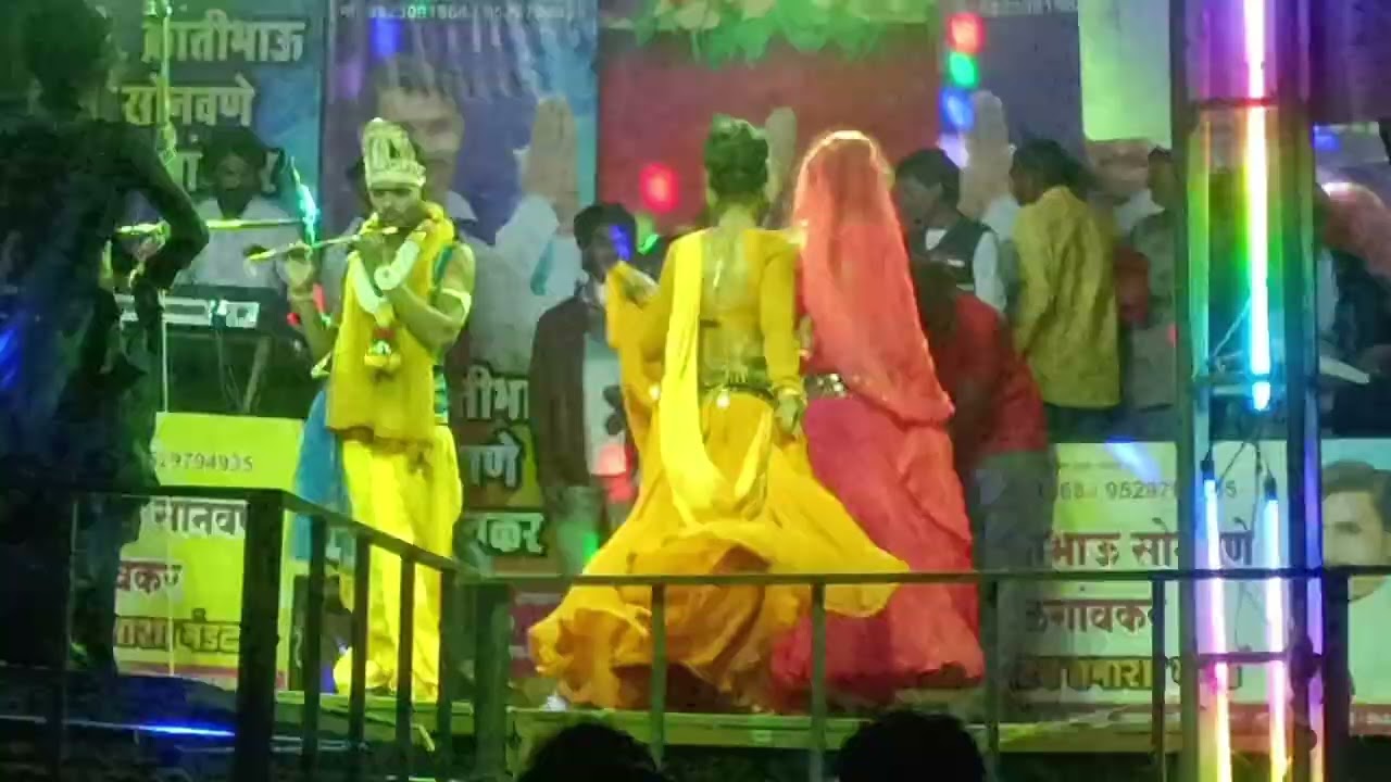घनश्याम तेरी बन्सी. 💟मा क्रांतीभाऊ सोनवणे जळगावकर लोकनाट्य तमाशा मंडळ 🎧use headphone 