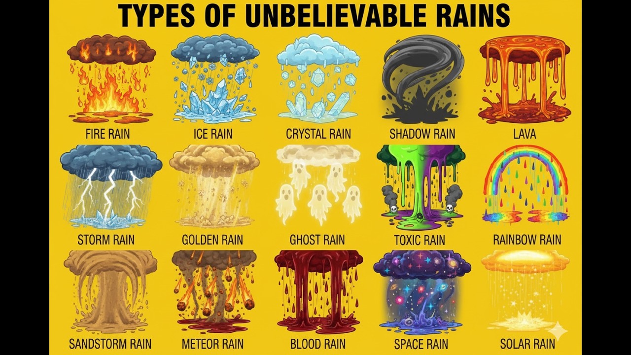 15 Types of Rain That Shouldn&rsquo;t Exist