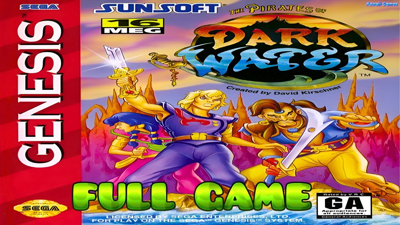 The Pirates of Dark Water [SEGA GENESIS/MEGA DRIVE] Gameplay Walkthrough Movie FULL GAME [4K60ᶠᵖˢ🔴]