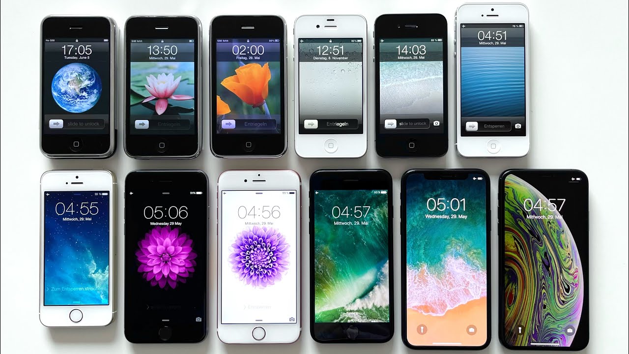 iOS Slide To Unlock Evolution