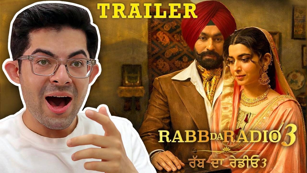 Pakistani Reaction on Movie RABB DA RADIO 3 Trailer | TARSEM JASSAR | NIMRAT KHAIRA