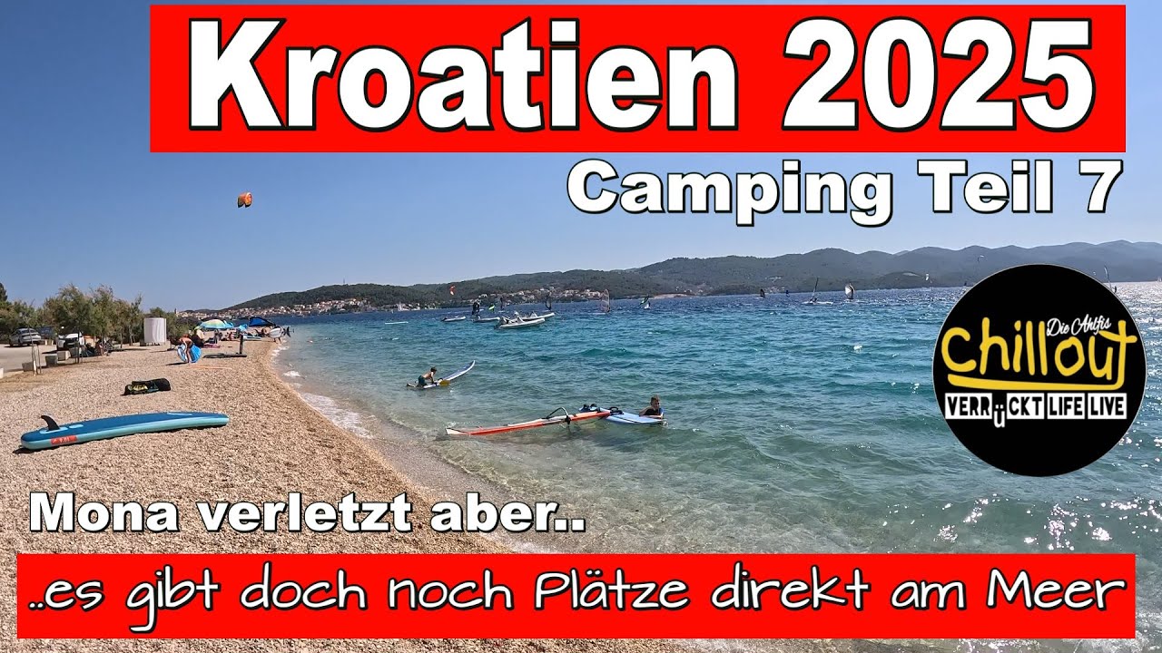 Direkt am Meer❤️Die Campingplätze lieben wir❤️Campingtour Kroatien 2025❤️Insel Peljesac Teil 7