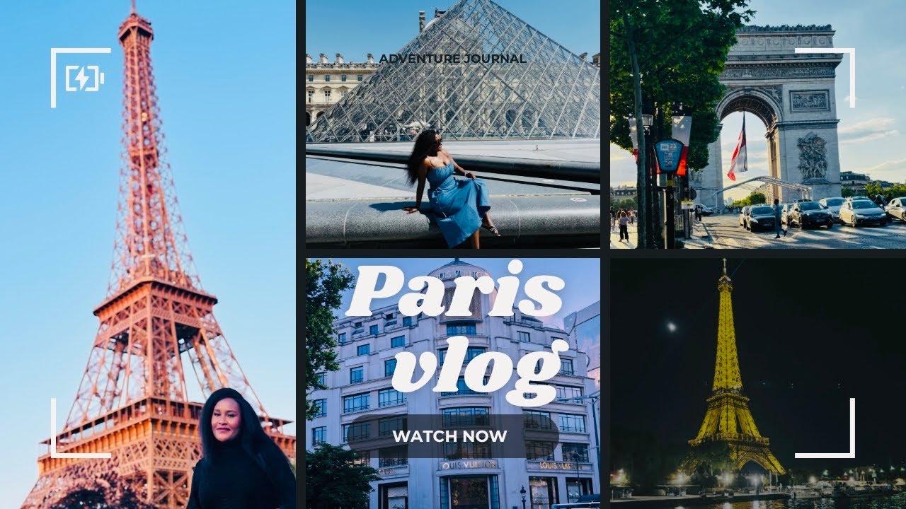 Paris Travel Vlog: Eiffel Tower + Arc de Triomph + Louvre Museum + cost breakdown