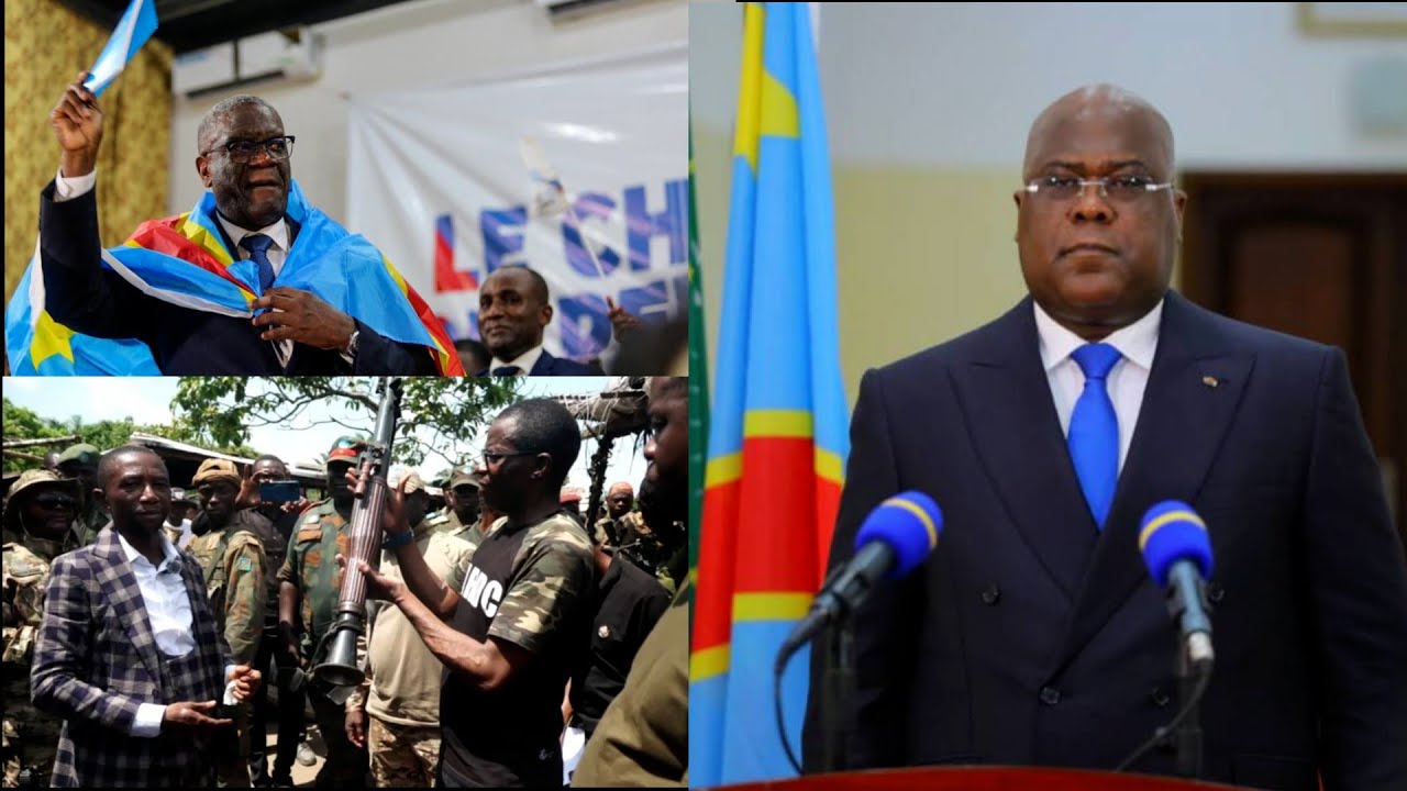 Dr. MUKWEGE CONTRE LE DIALOGUE, ELIEZER NTAMBWE À L'EST POUR LA GUERRE AVEC LES REBELLES ? 