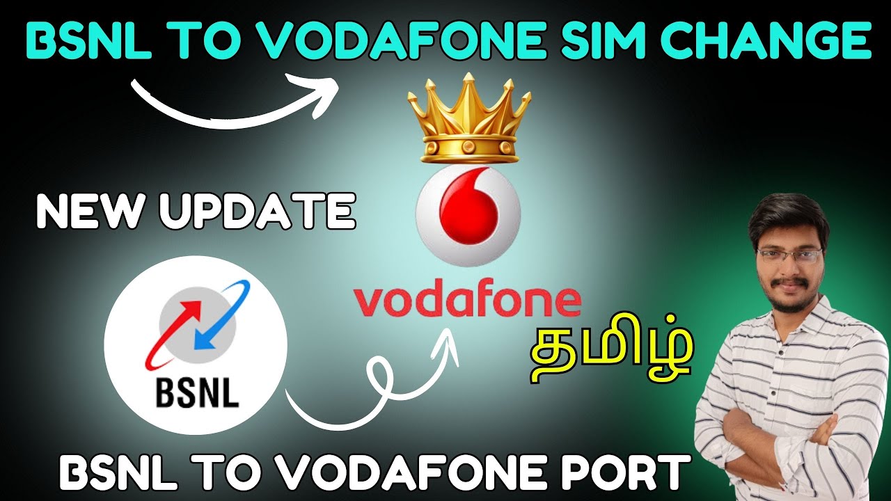 how to port vi to bsnl tamil | how to change vodafone to bsnl in tamil | bsnl to vi port tamil