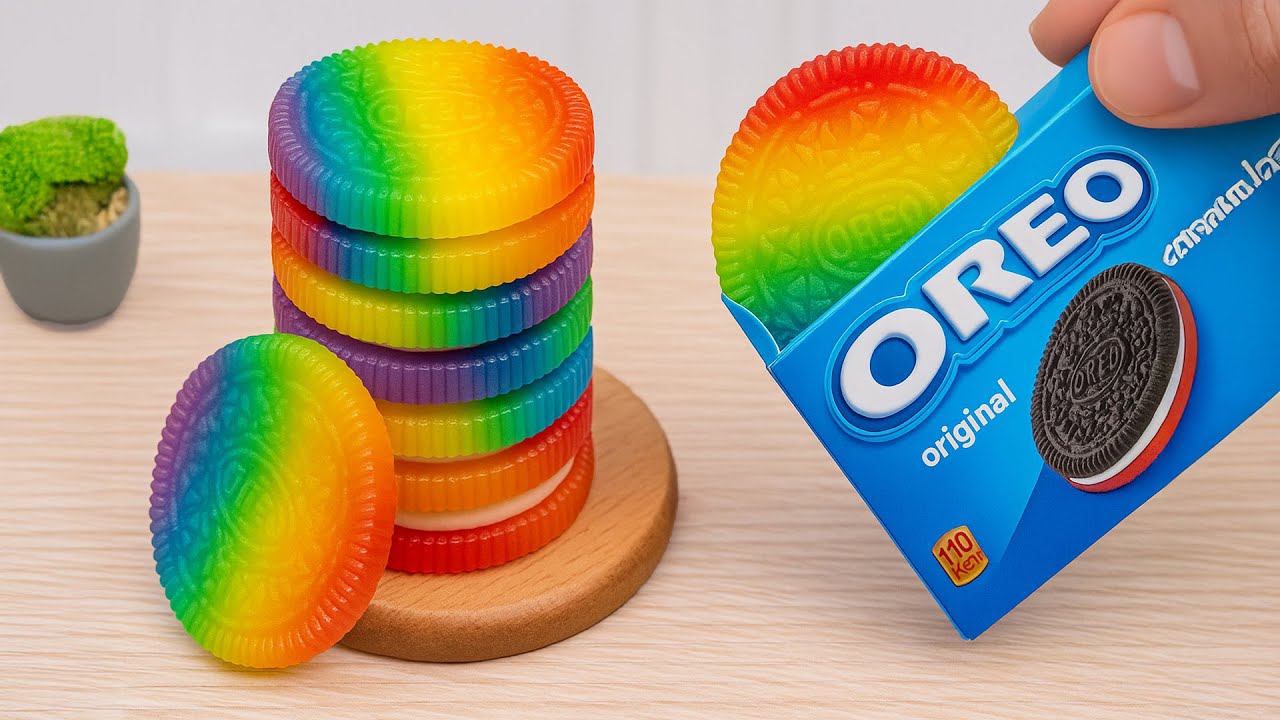 How To Decoration Mini Cake 🌈Tasty Miniature OREO Chocolate Cake  Sweet Shop 😍