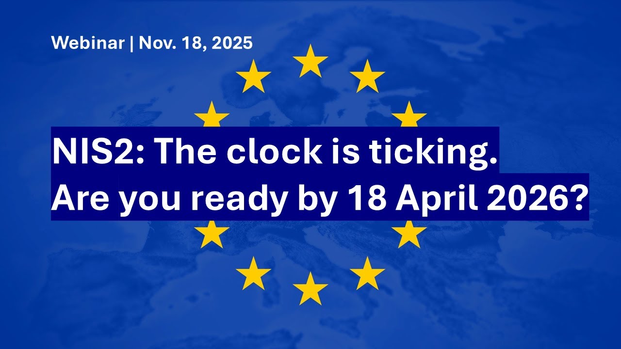NIS2. The clock is ticking 2  Are you ready by 18 April 2026