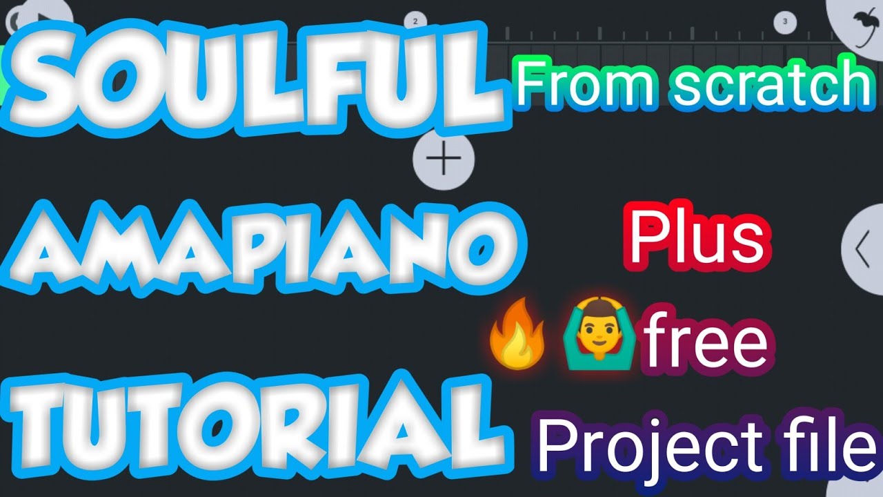 FL Studio Mobile: How to make Amapiano || Fl studio mobile Amapiano