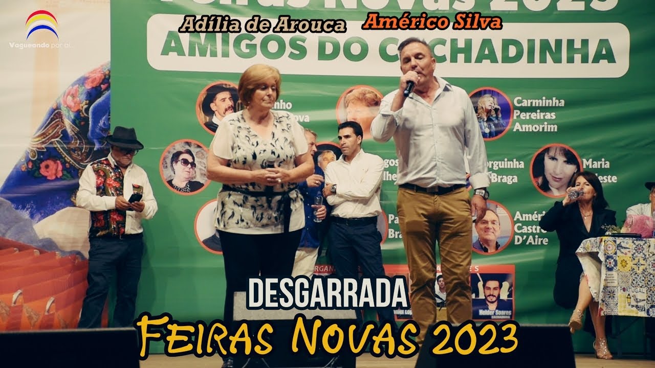 Desgarrada Adília de Arouca e Américo Silva - Feiras Novas 2023 - Ponte de Lima