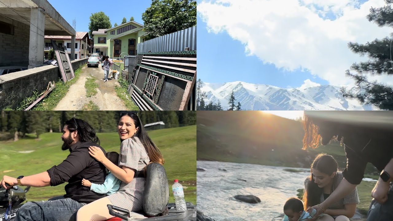 A trip to GULMARG😍 || Kashmir Day1 ♥️🏔️ #sahilsangwan #vlog #kashmir