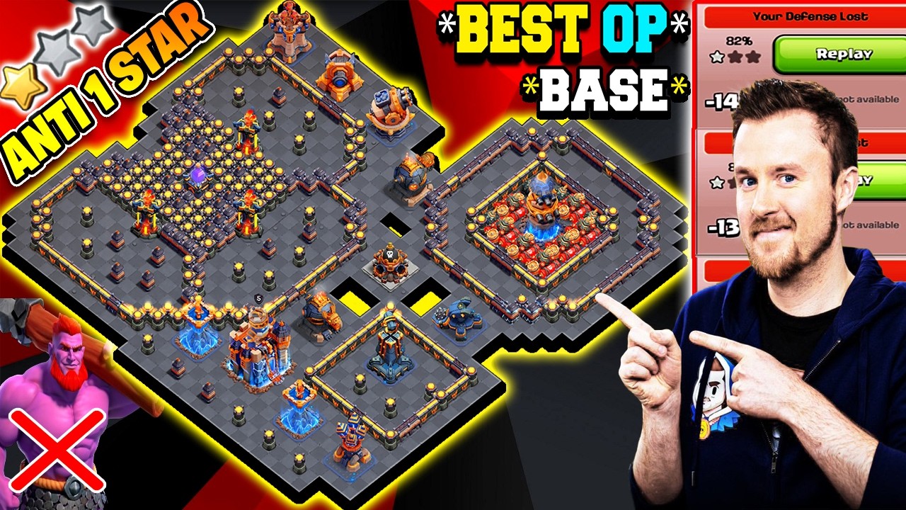 *NEW UPDATED* TOWN HALL 18 TH18 WAR BASE WITH LINK | ANTI THROWER BASE TH18 | TH18 LEGEND BASE
