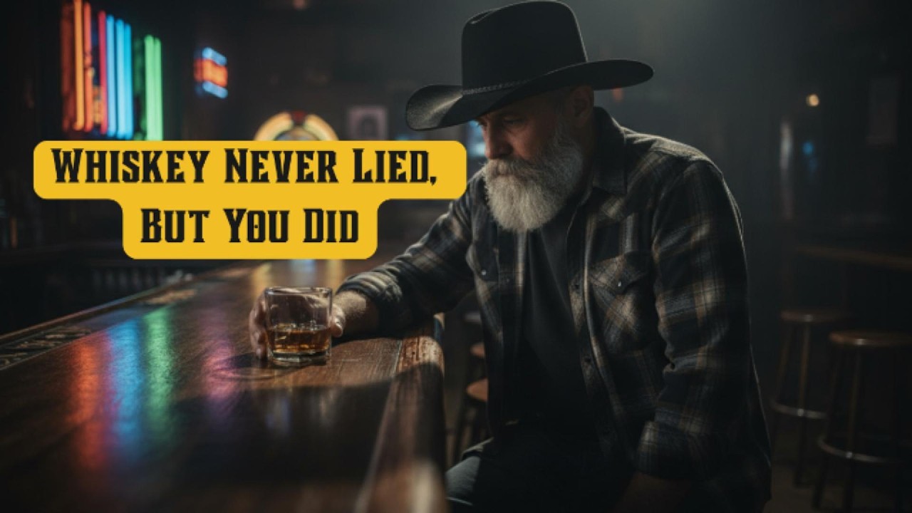 Whiskey Never Lied, But You Did  - Traditional 70s Country