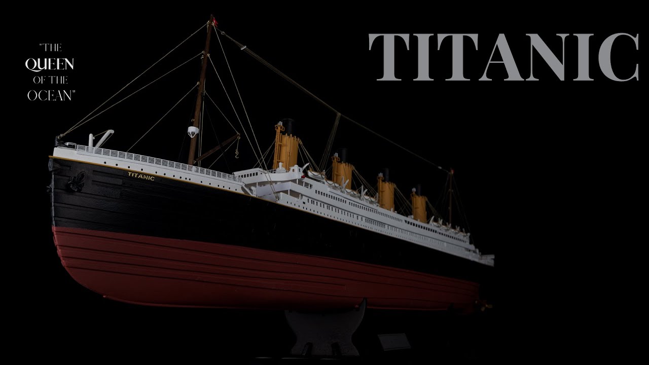 1:300 Wooden RMS TITANIC  🚢 - OcCre