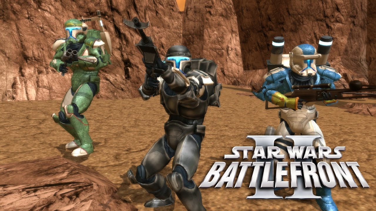 Geonosis: Gunship (Republic) - Republic Commando: Battlefront Mod - Star Wars: Battlefront II 2005