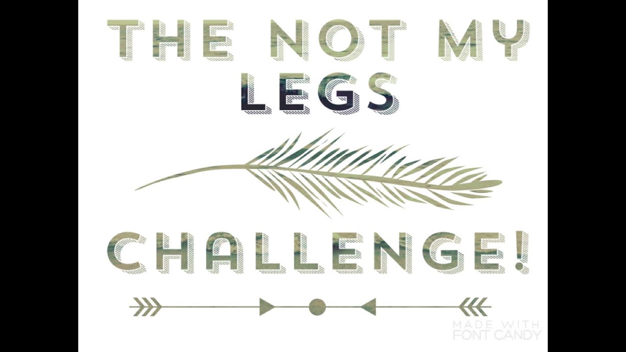 Not my legs challenge | Alex Coriloni