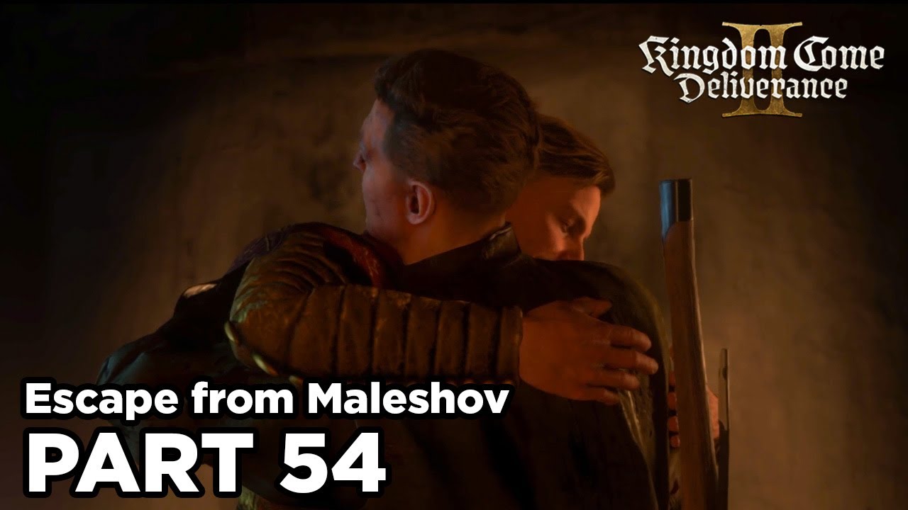 Kingdom Come Deliverence 2 - Playthrough - Part 54 - Escape from Maleshov