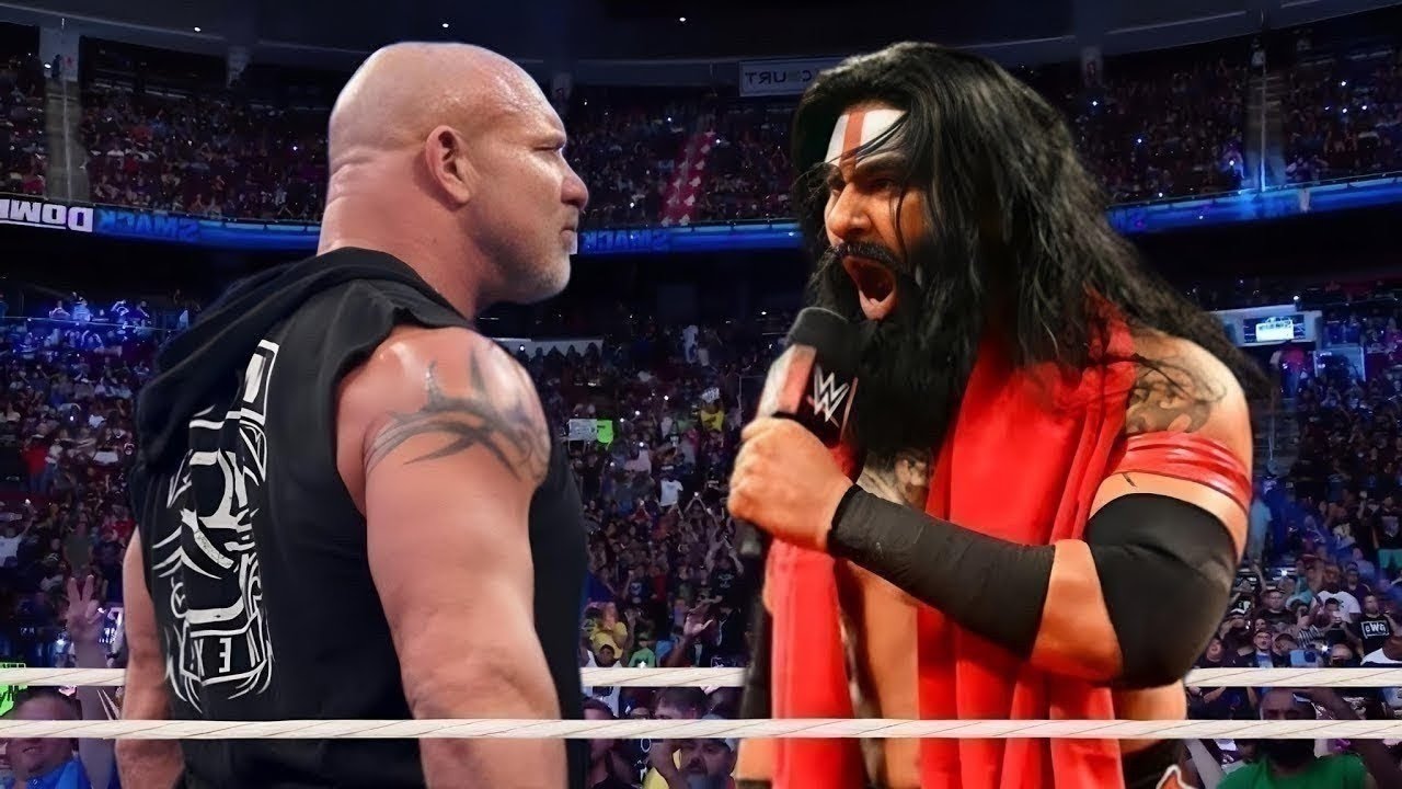 WWE 2k26 Полный матч - Вир Махаан против Голдберга: SmackDown Live Полный матч