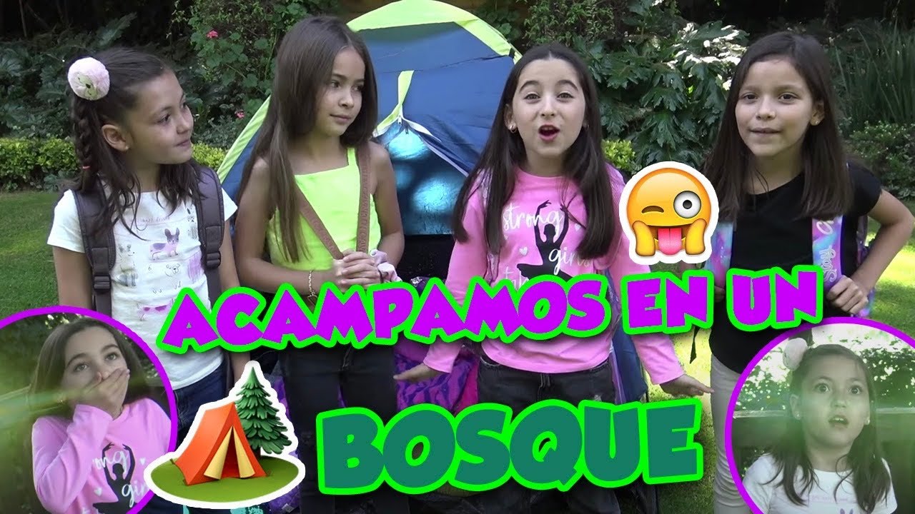 Acampamos en un Bosque Mágico 🌳🍄✨🦚🐰🦊🦌 / Lara Campos