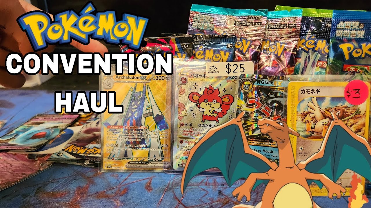 Pokemon convention haul