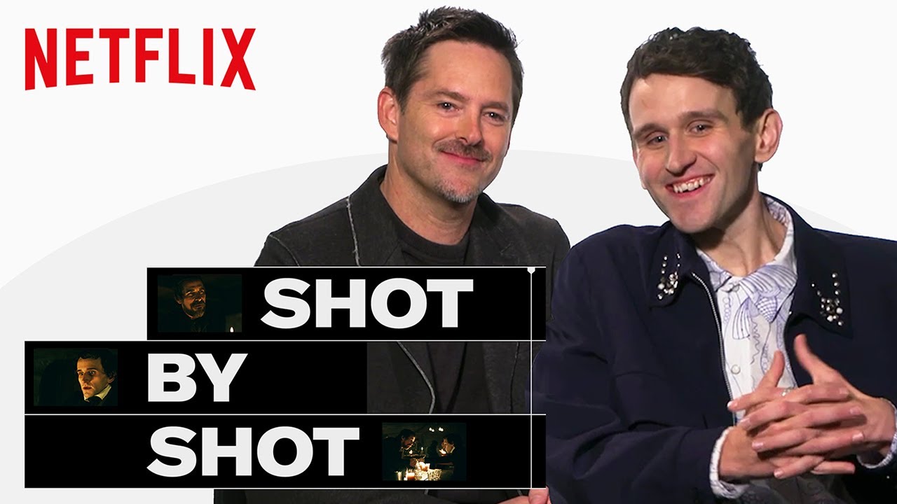 When Harry Melling Met Christian Bale | The Pale Blue Eye | Netflix