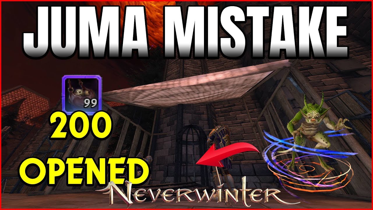 You Won`t BELIEVE What i GOT! Opening 200 Juma Boxes Killing of Avernus - Neverwinter Mod 27