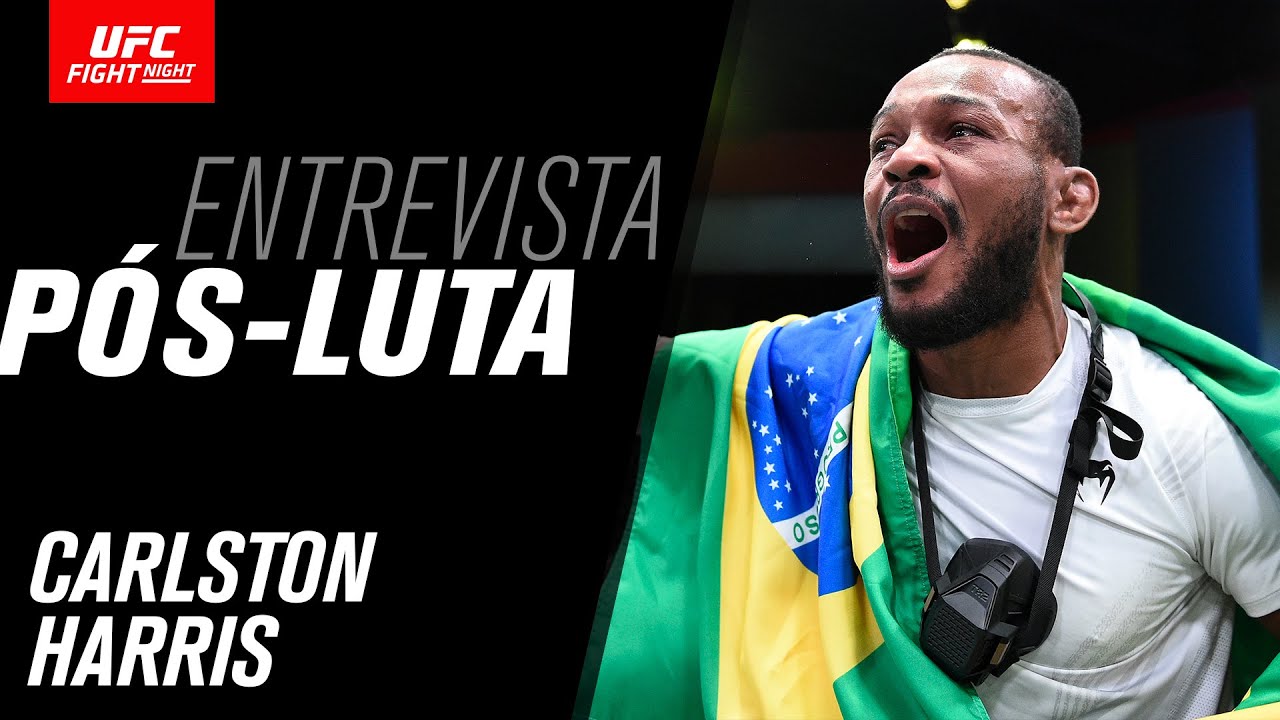 Entrevista p&oacute;s-luta com Carlston Harris | UFC Vegas 26