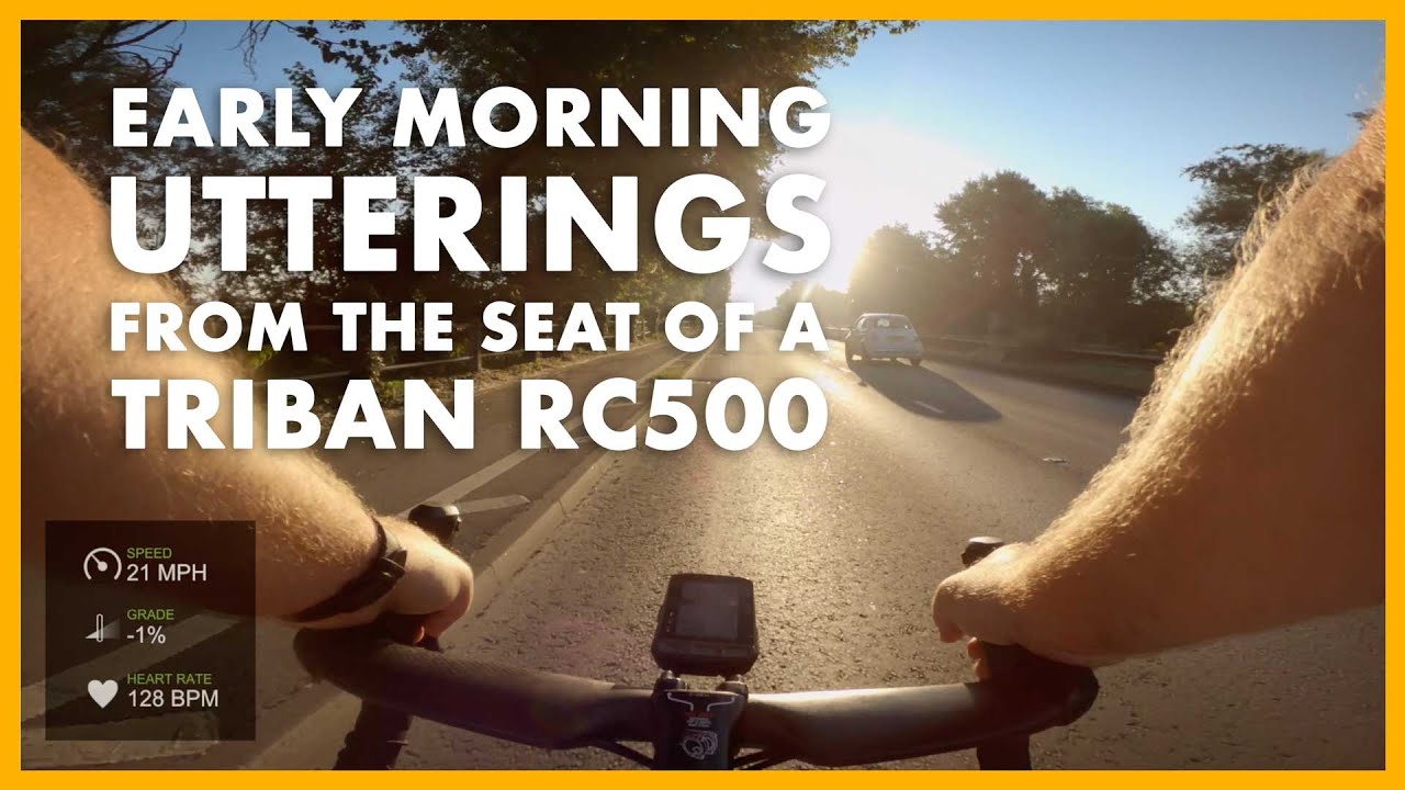 Riding The Triban RC500 | Talking a Load of Old Nonsense on a Morning Cycle Ride | Minimal Stats