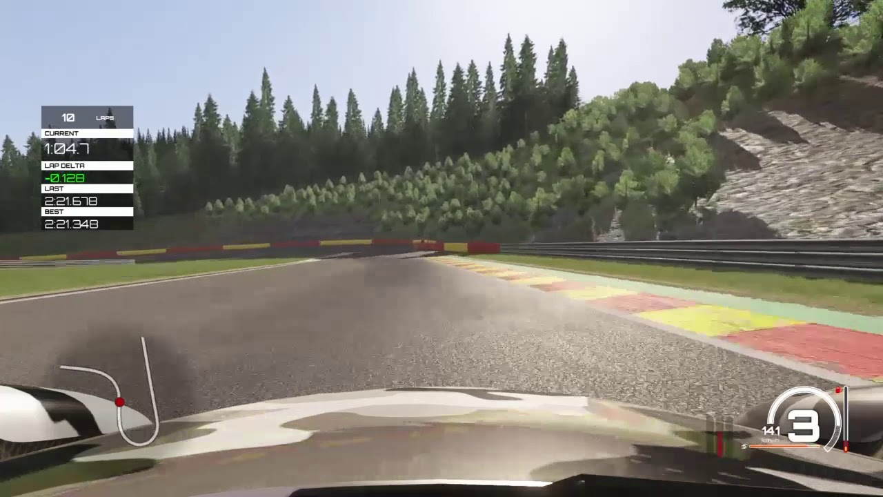 Assetto Corsa - Clear Ahead! Gold (Spa, SCG003)
