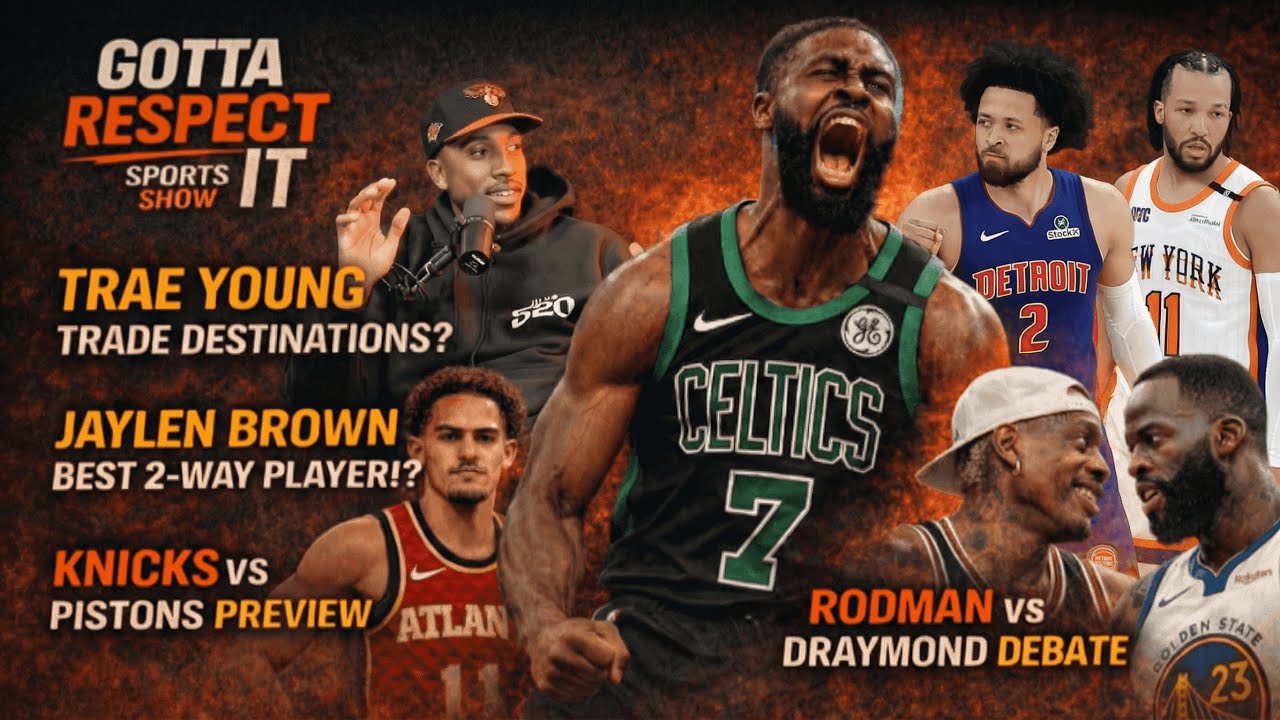 Jeff Teague Trae Young Trade Rumors😳 Rodman vs Draymond, Jaylen Brown BEST 2WAY?!  Knicks vs Pistons