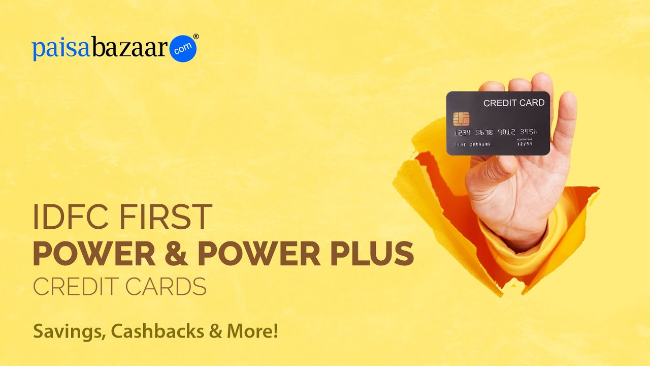 IDFC FIRST Power Plus Credit Card | IDFC Power Plus Credit Card | Power Plus Credit Cards Review