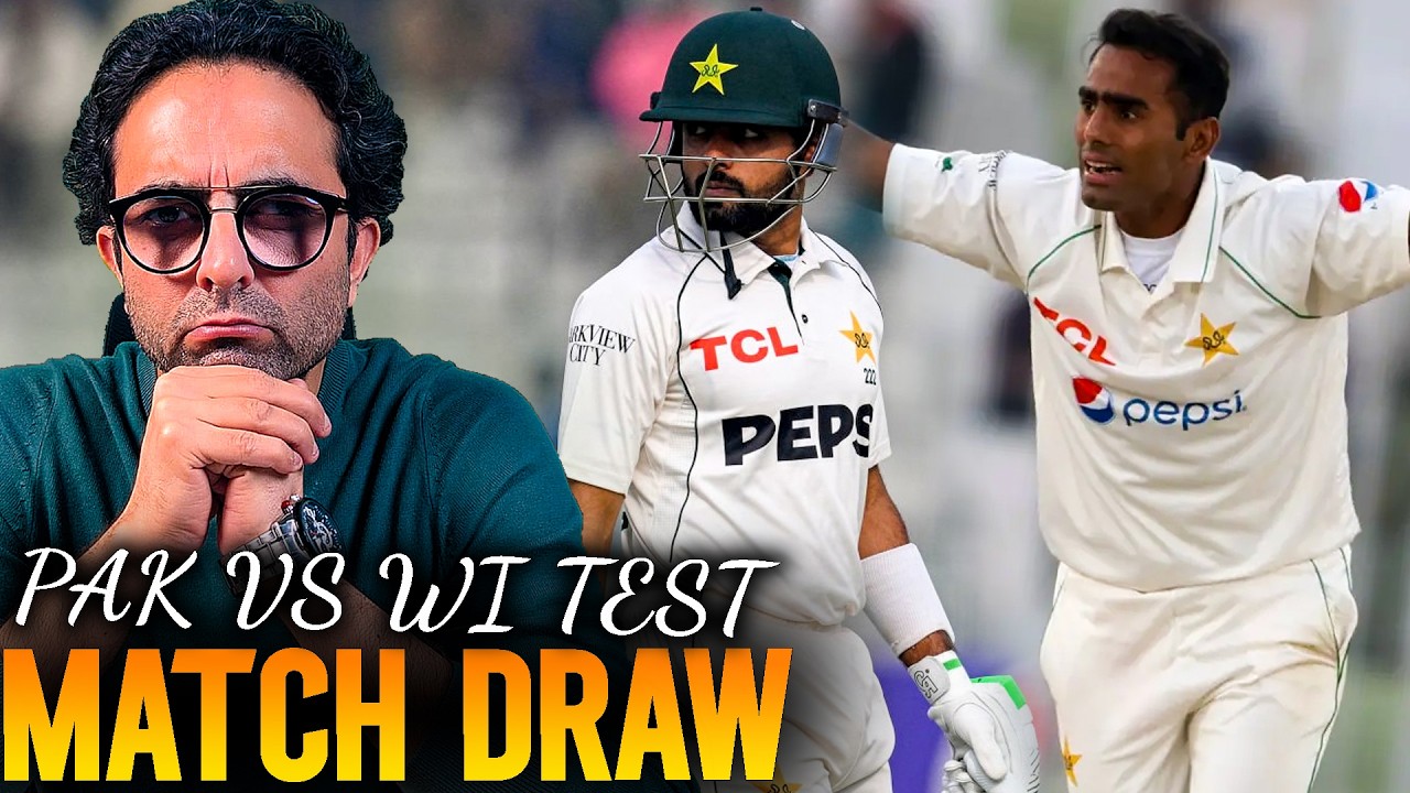 Pak vs WI Practice Match Ends Without a Winner After an Entertaining Battle Between Both Teams!